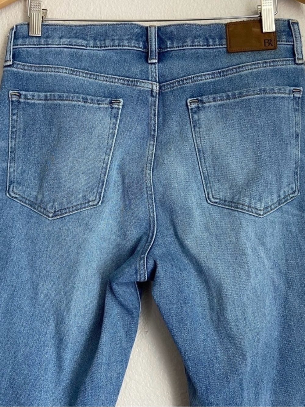 Banana Republic Isabel High Rise Denim Jeans Cotton Slim Stretch Blue Size 31 - Picture 3 of 9